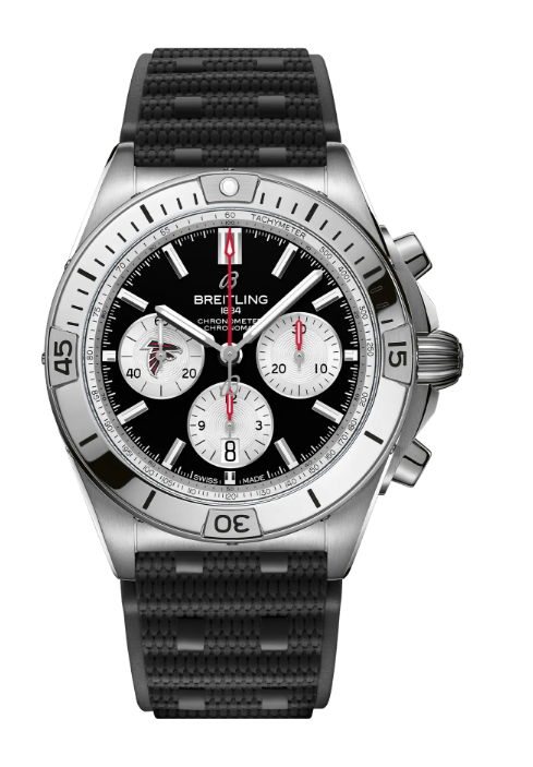 Review Breitling CHRONOMAT B01 42 NFL ATLANTA FALCONS EDITION Replica watch AB01342B1B3S1